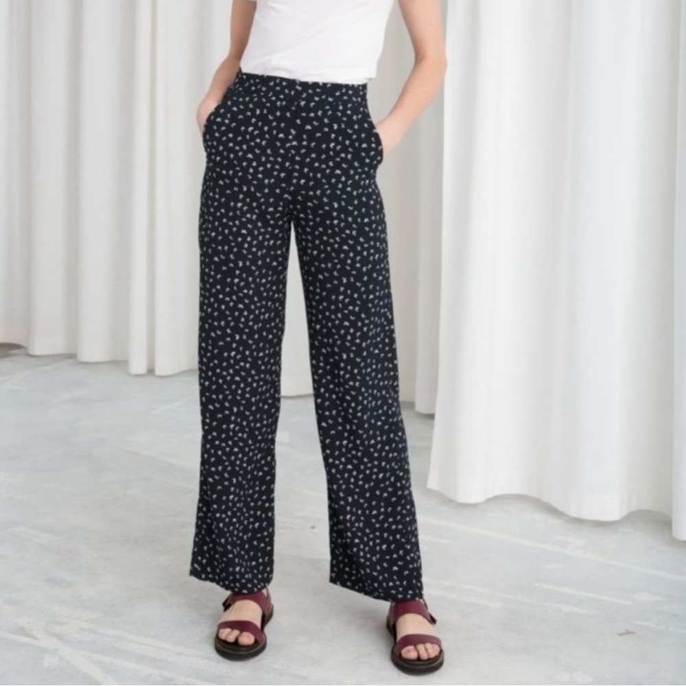 & Other Stories Ditsy Floral Pants